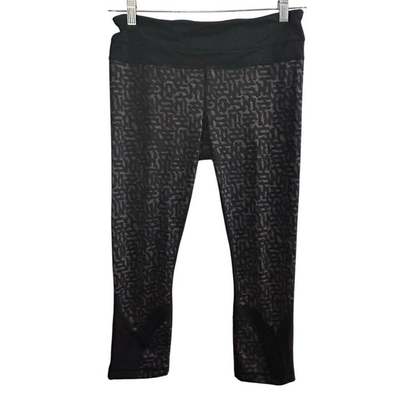 lululemon athletica Pants - Lululemon Women's Black Inspire Crop Leggings Size 8 Running Yoga Gym